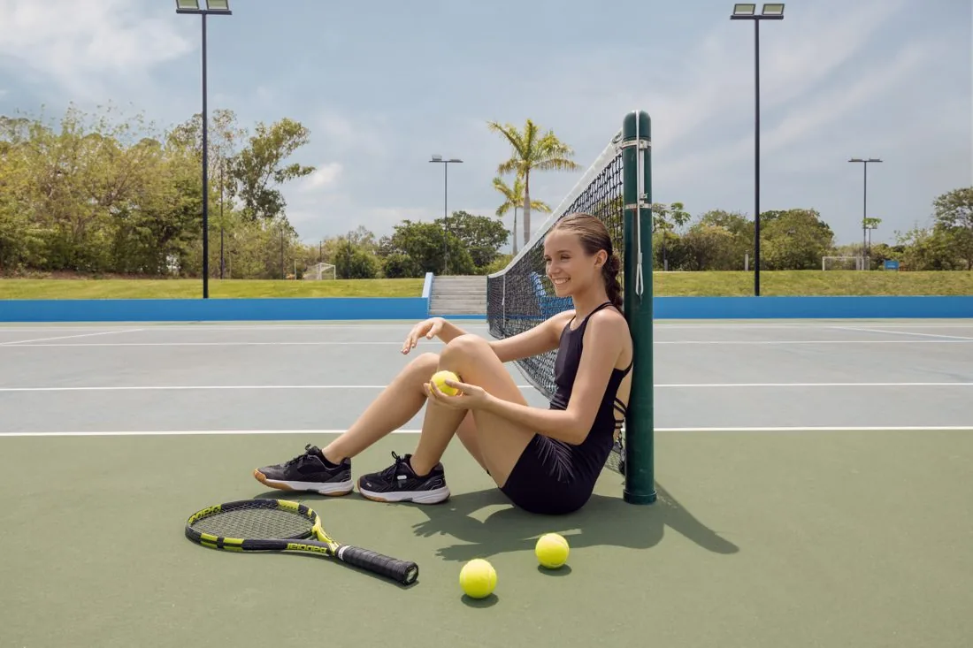 Tennis: Professional-grade courts