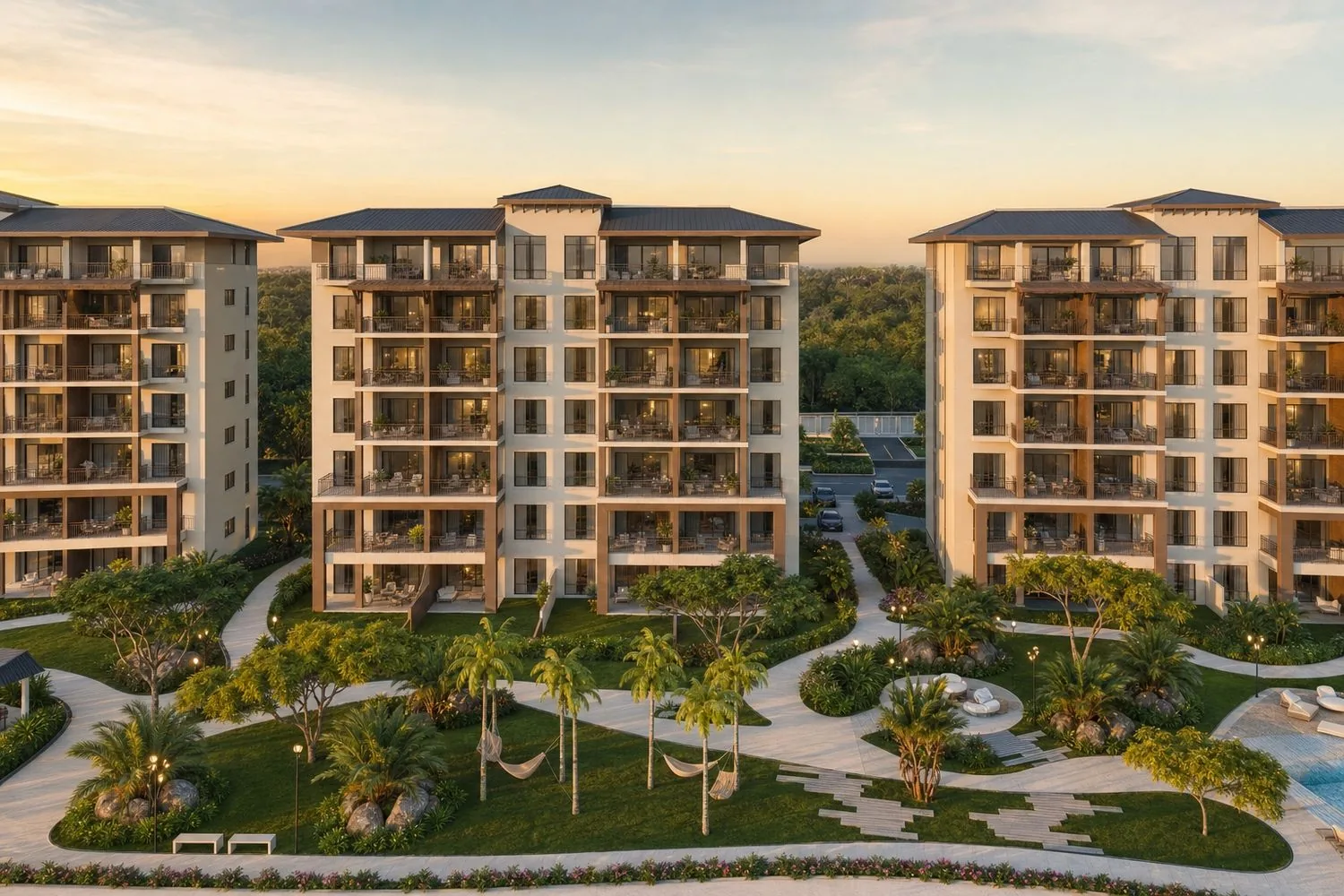 Antara architecture, light over serene lines